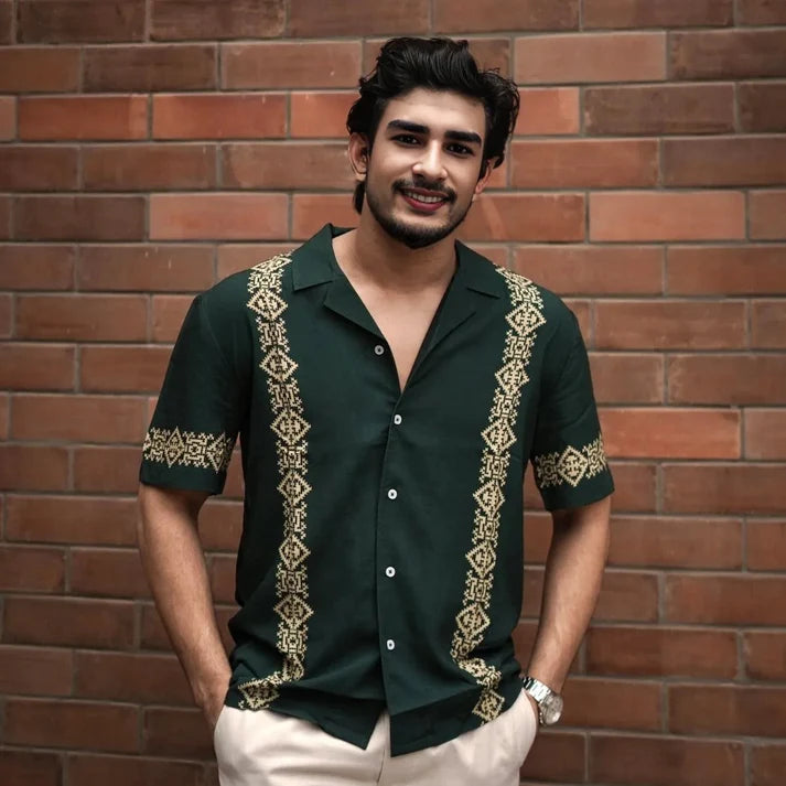 Pack Of 3 Trendy Half Sleeve Shirts – Men’s Casual Wear