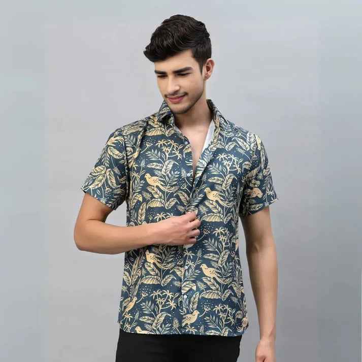 Pack Of 3 Trendy Half Sleeve Shirts – Men’s Casual Wear
