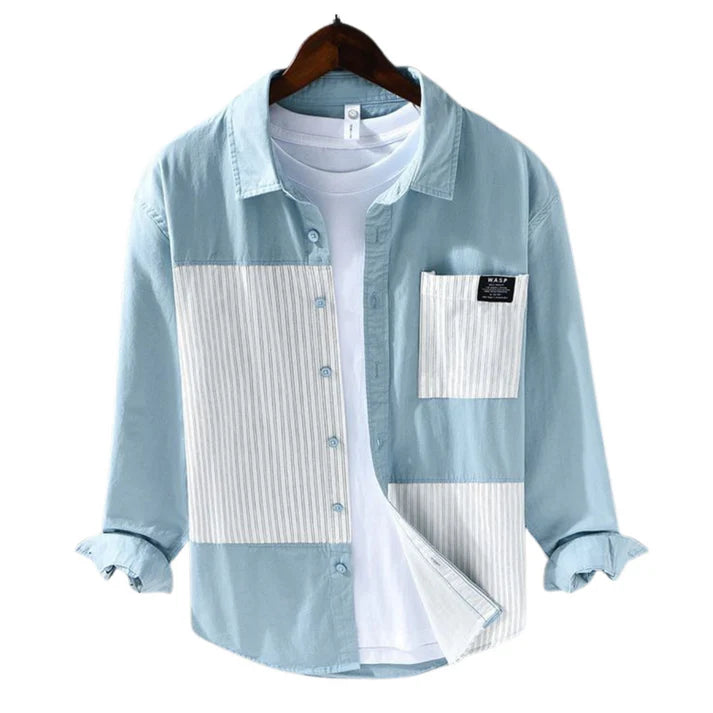 Combo Pack 3 Sets of Men’s Casual Cotton Shirt.