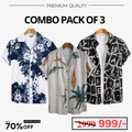 Casual Shirts Collection (Pack of 3)