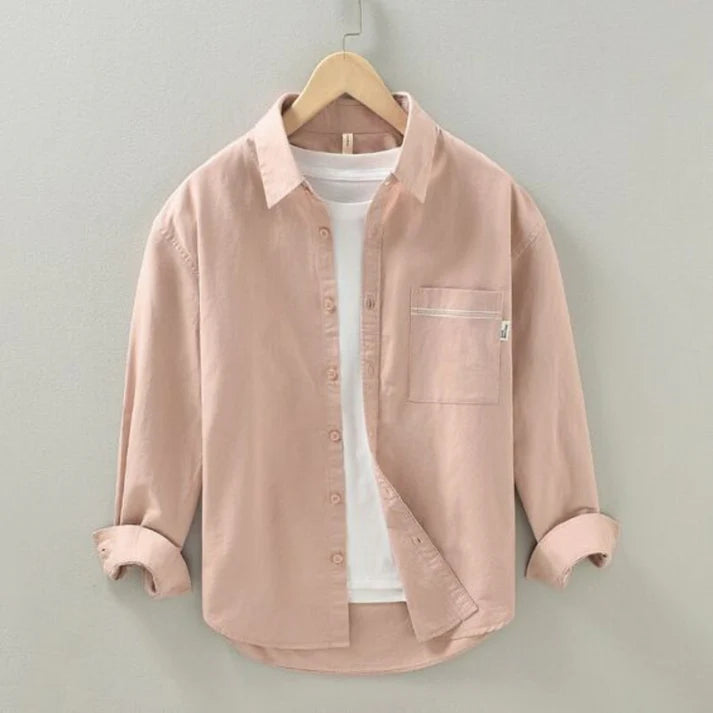 Combo Pack 3 Sets of Men’s Casual Cotton Shirt.