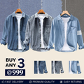 Casual Denim Shirt For Men (Pack of 3)