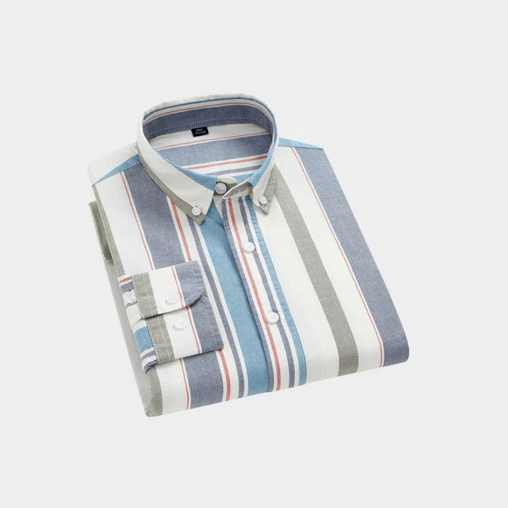 Premium Full Sleeves Striped Shirt 100% High Quality Combo Pack Of 3