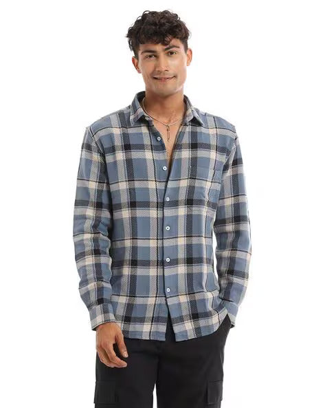 (Combo Pack of 3) Men’s Stylish Branded Shirt | High Quality Cotton Fabric | Full Sleeve