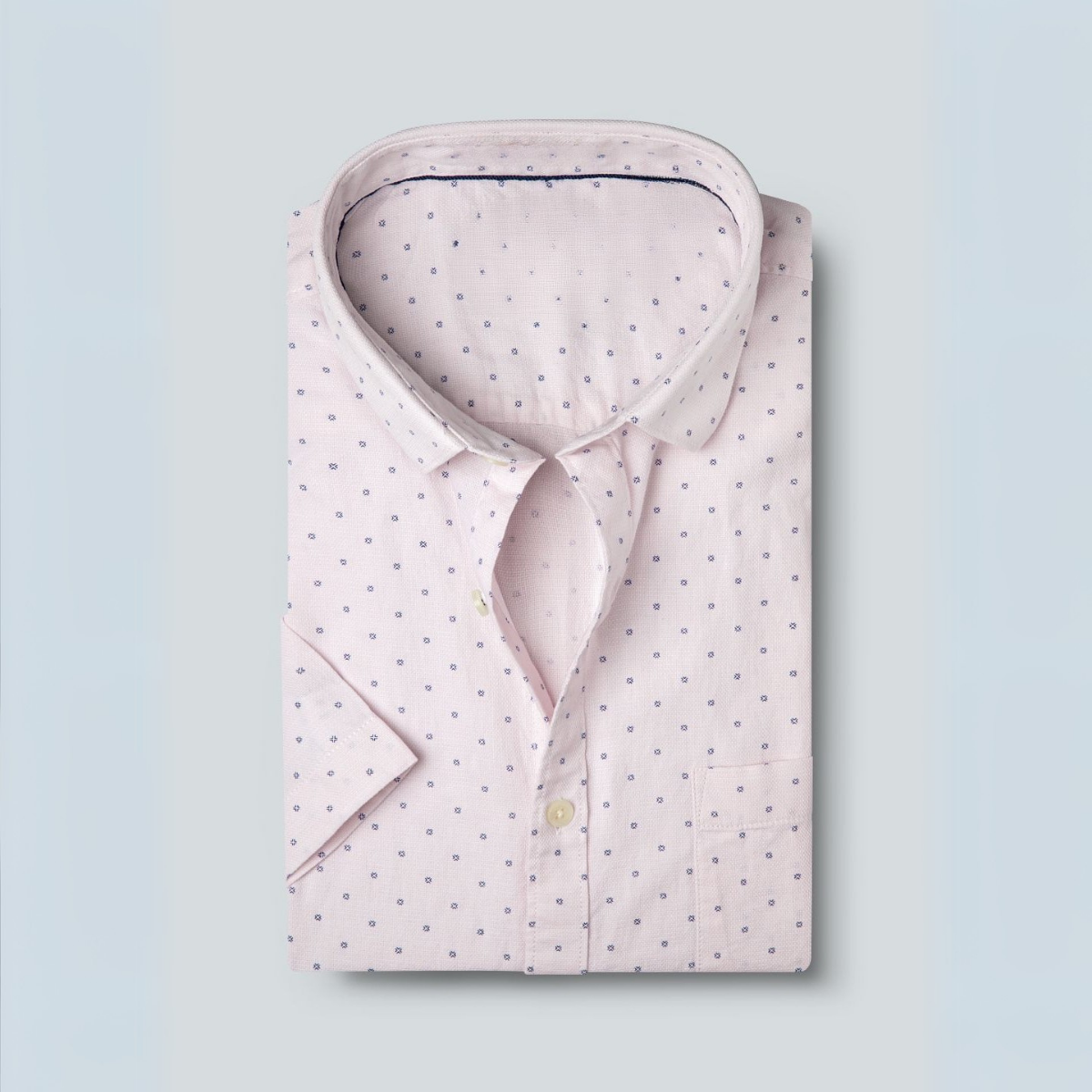 Office Essentials: 3-Pack Premium Cotton Formal Shirts – Tailored Fit, Full Sleeves & Pockets (FS-40 )