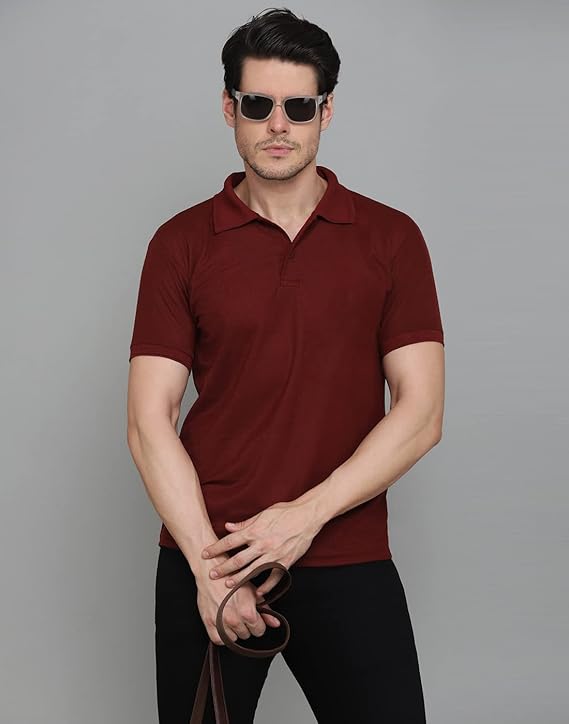 Combo Pack Of 4 – Men’s Polo Neck T-Shirts