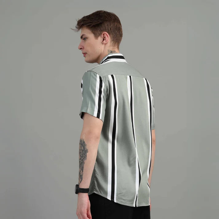 Pack Of 3 Trendy Half Sleeve Shirts – Men’s Casual Wear