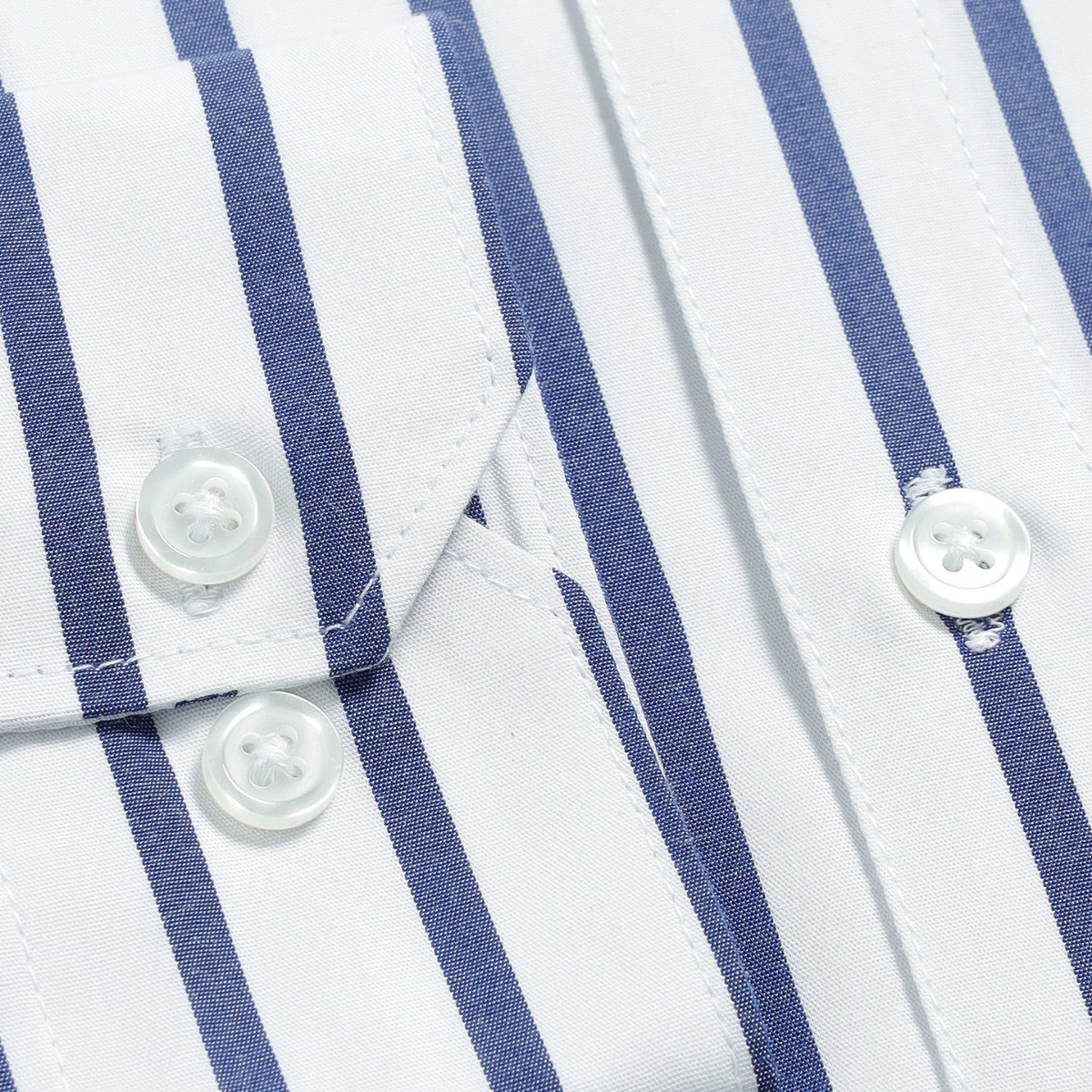 Office Essentials: 3-Pack Premium Cotton Formal Shirts – Tailored Fit, Full Sleeves & Pockets ( FS-163)