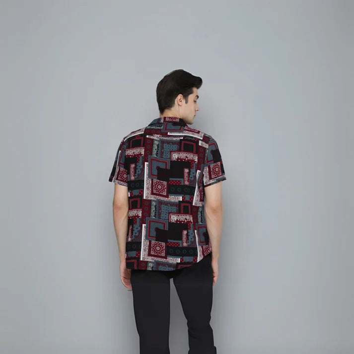 Pack Of 3 Trendy Print Half Sleeve Shirts – Men’s Casual Wear